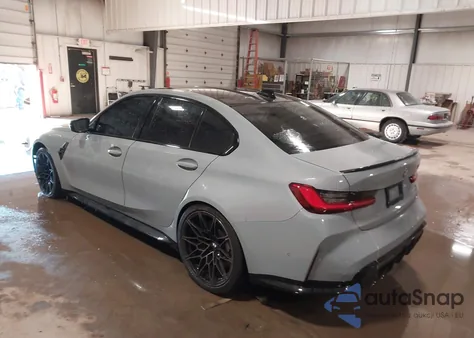 2021 BMW M3 Competition z USA, uszkodzony, nr VIN WBS33AY08MFL46856